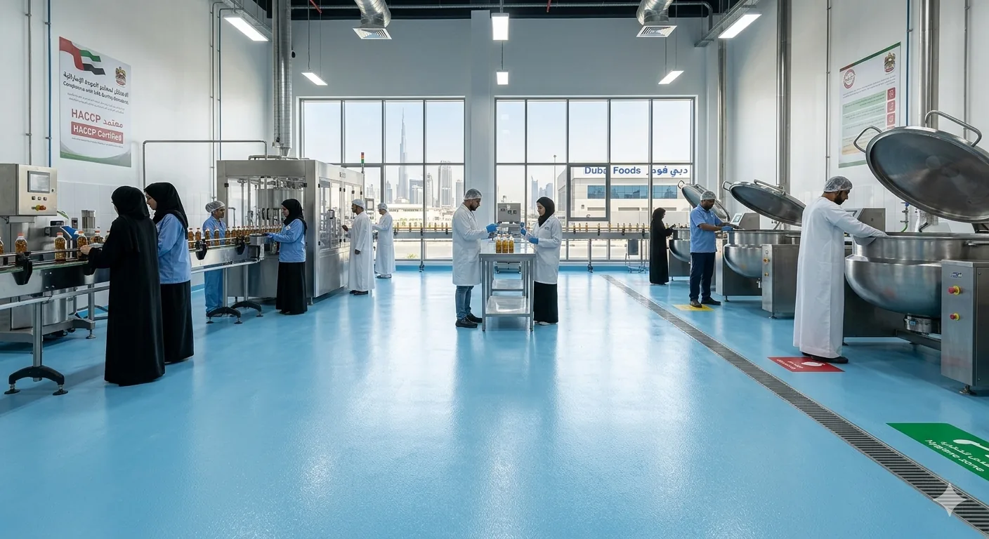 Food & beverage processing — Gulf flooring