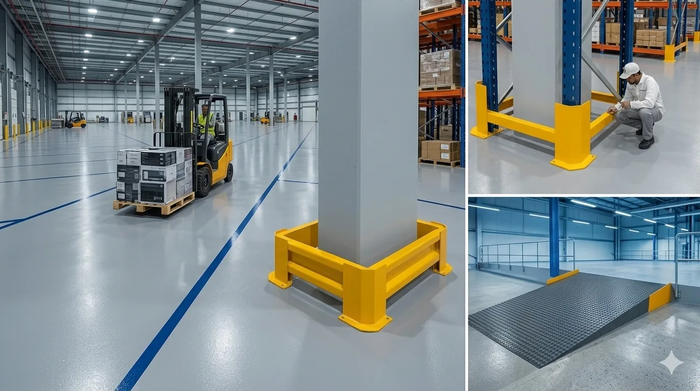 Warehouses & logistics — Gulf flooring